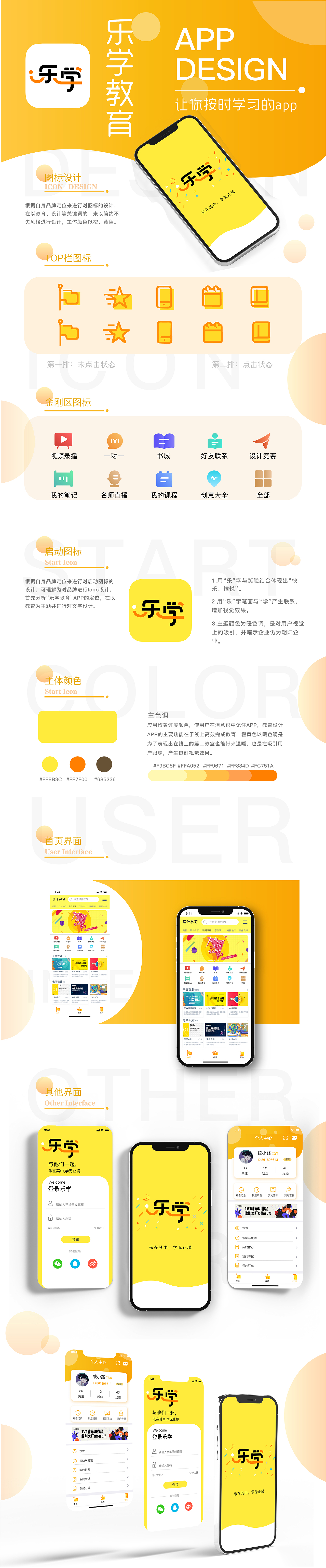 UI乐学教育（图ZMjc0NzY5MzE2） - 软件界面 - 站酷设计师绫小路1原创素材 - 站酷ZCOOL