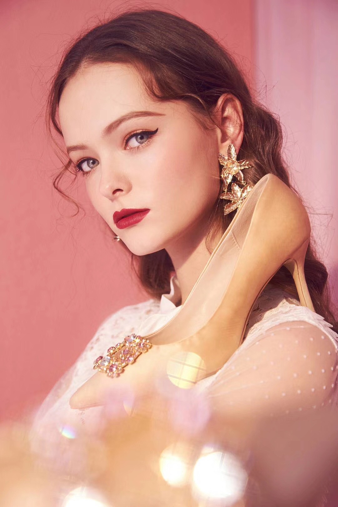 优雅外模  鞋类拍摄