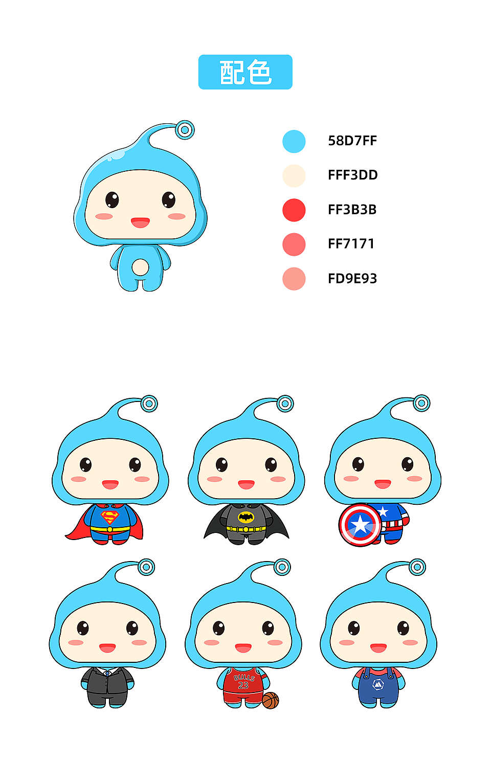 腊八快乐陌瞳丨motecon标签ip吉祥物形象设计卡通形象创作时间2020/05