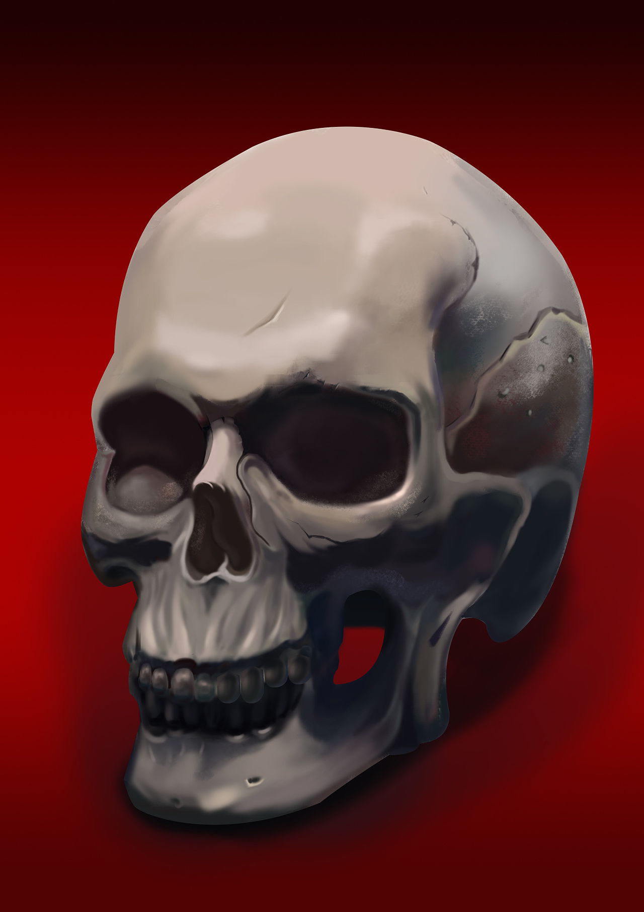 骷髅|插画|游戏原画|超人sk - 原创作品 - 站酷 (zcool)