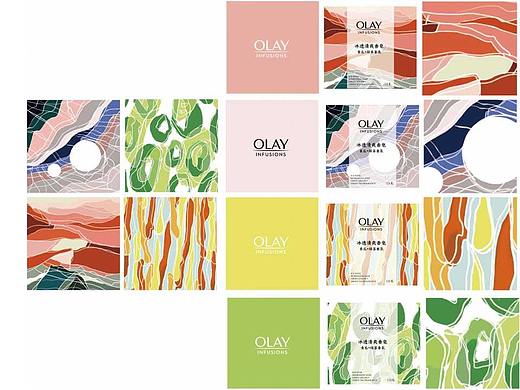 护肤品品牌Olay香皂产品包装设计作品(二）