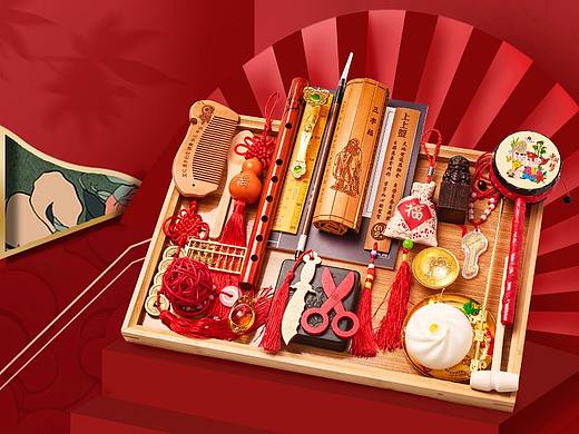 宝宝抓周用品详情页打版设计