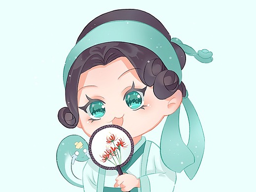 小青蛇拟人q版头像