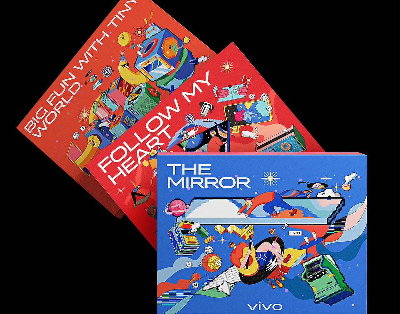 2021 vivo PR 新春赠礼 — VITAL DESIGN（图ZMjQxNDEwMDIw） - 包装 - 站酷设计师Dofla_mingo原创素材 - 站酷ZCOOL