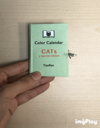立体书《猫》-彩色日历特别篇（图ZMTEwMzUwMTYw） - 其他手工艺 - 站酷设计师天然_Tianran原创素材 - 站酷ZCOOL