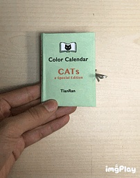 立体书《猫》-彩色日历特别篇（图ZMTEwMzUwMTYw） - 其他手工艺 - 站酷设计师天然_Tianran原创素材 - 站酷ZCOOL