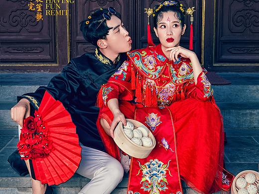 修片~中國(guó)風(fēng)漢服情侶照~附動(dòng)圖（個(gè)人主頁(yè)-ZNDg3Mjc0MTY=） - 人像攝影 - 站酷設(shè)計(jì)師Max全能嘉輝原創(chuàng)素材 - 站酷ZCOOL