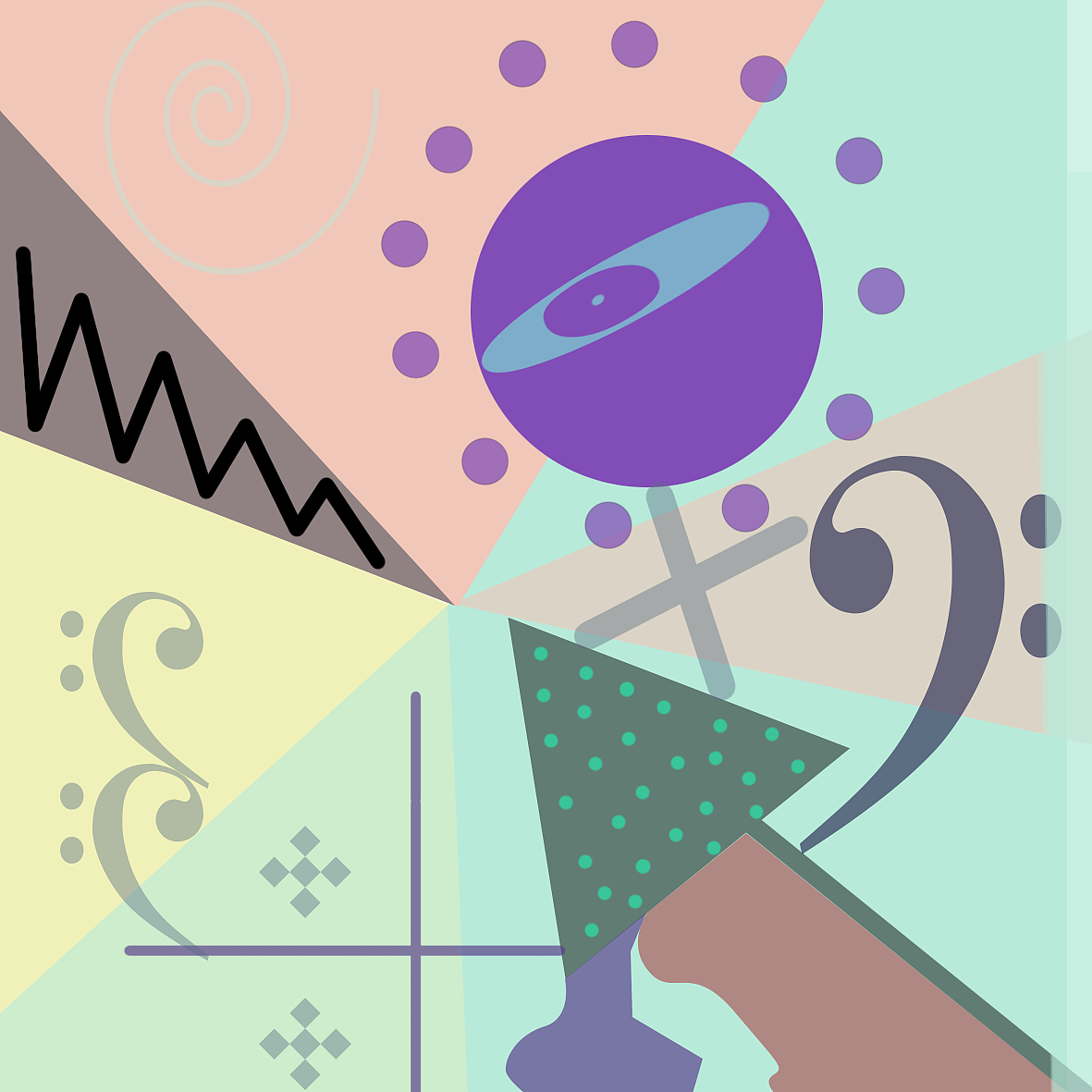 黑白构成和色彩构成