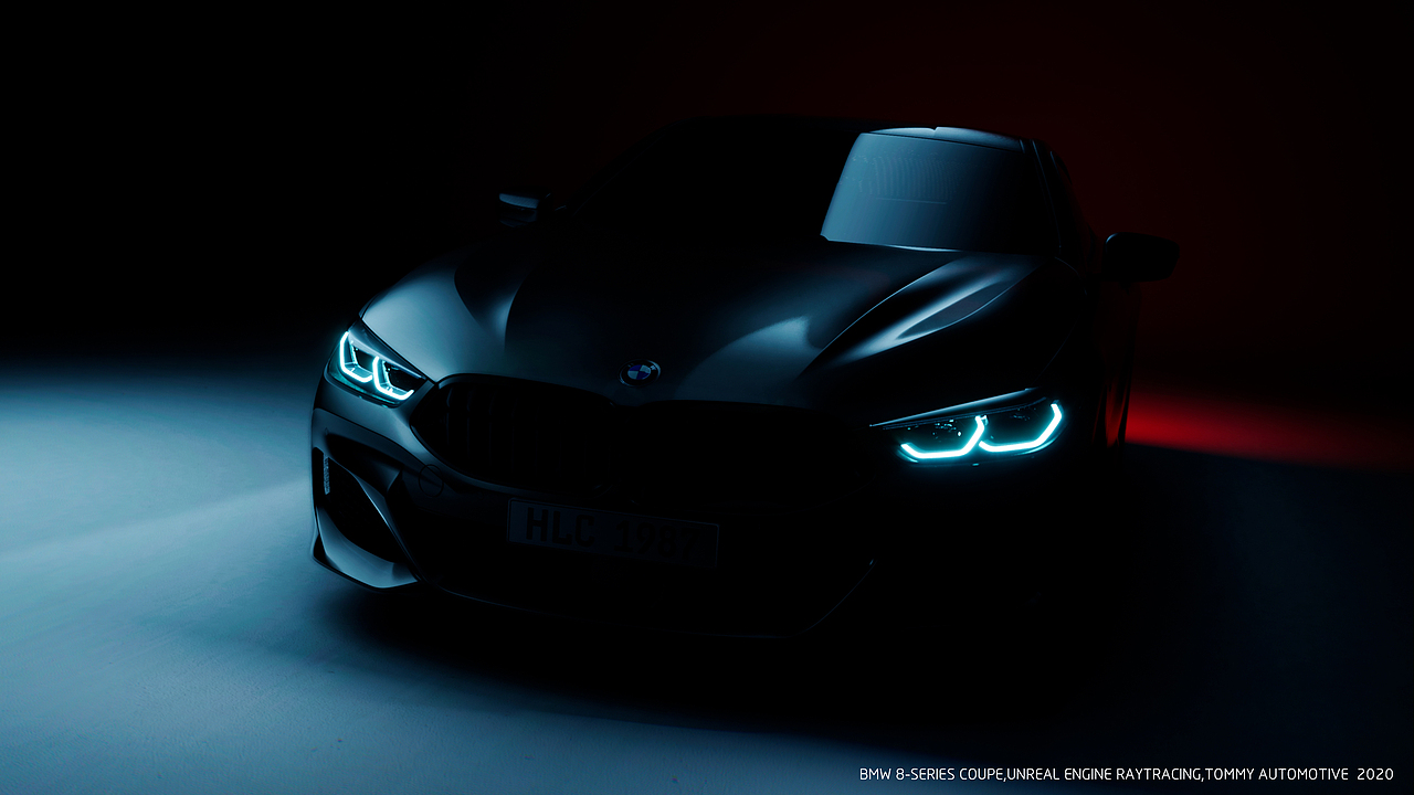 BMW M850 UE4 Raytracing