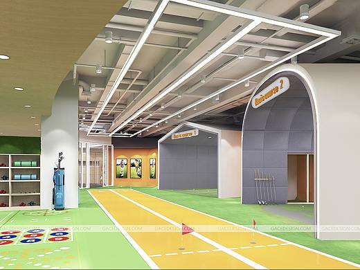GaceDesign高尔夫培训设计：童丸果岭运动中心