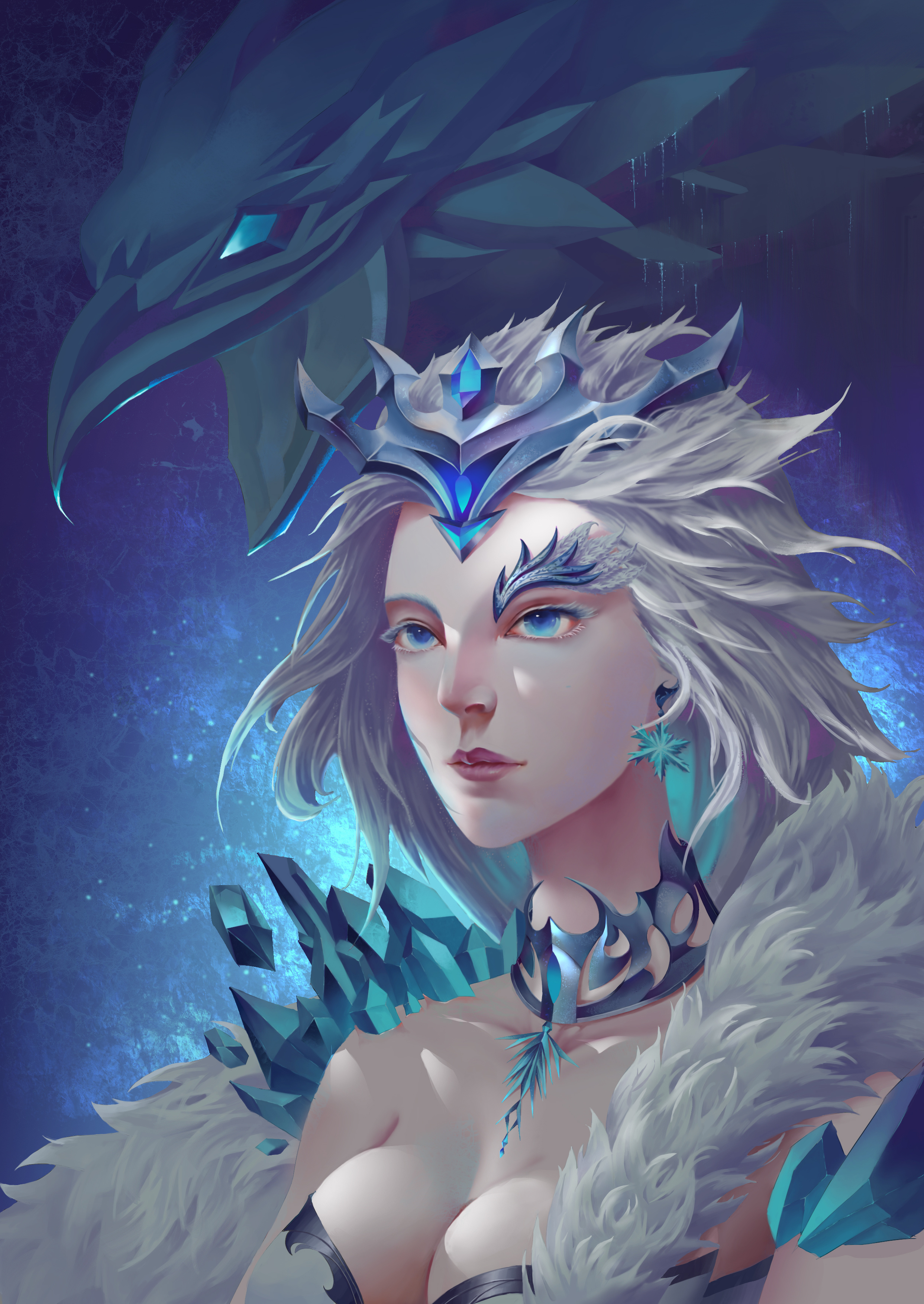 冰|插画|游戏原画|小凡er - 原创作品 - 站酷 (zcool)