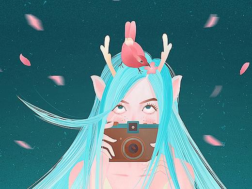 插画头像