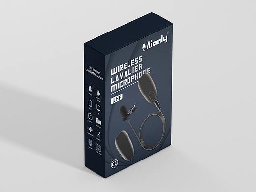 Aionly无线麦克风包装盒