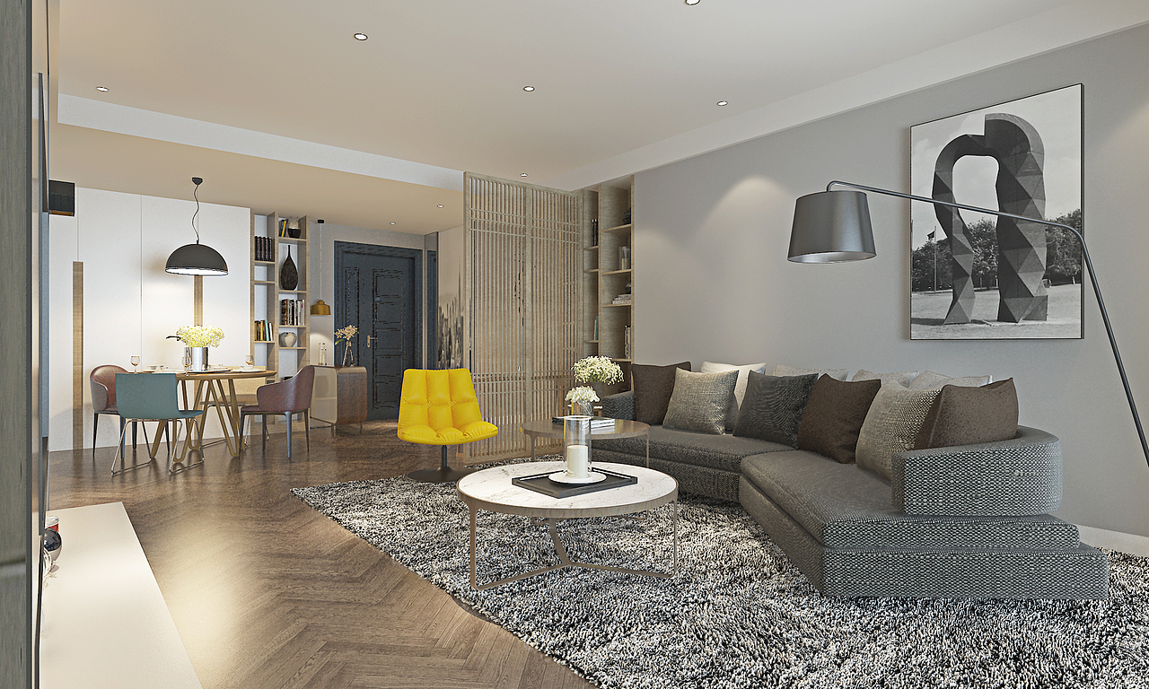 东润泰和现代风格166平