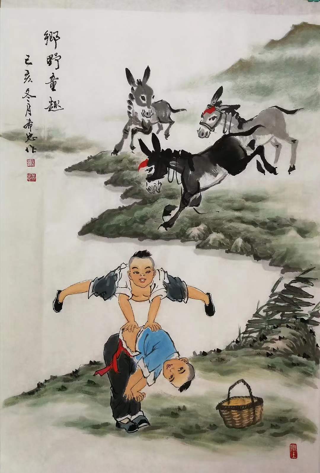 画家汤希忠作品欣赏