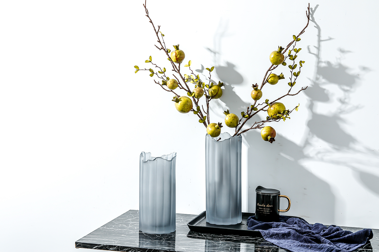 不规则磨砂花瓶摆件