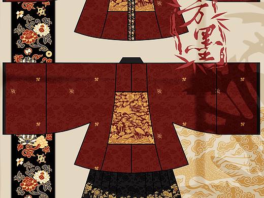 富贵明制补服马面设计稿