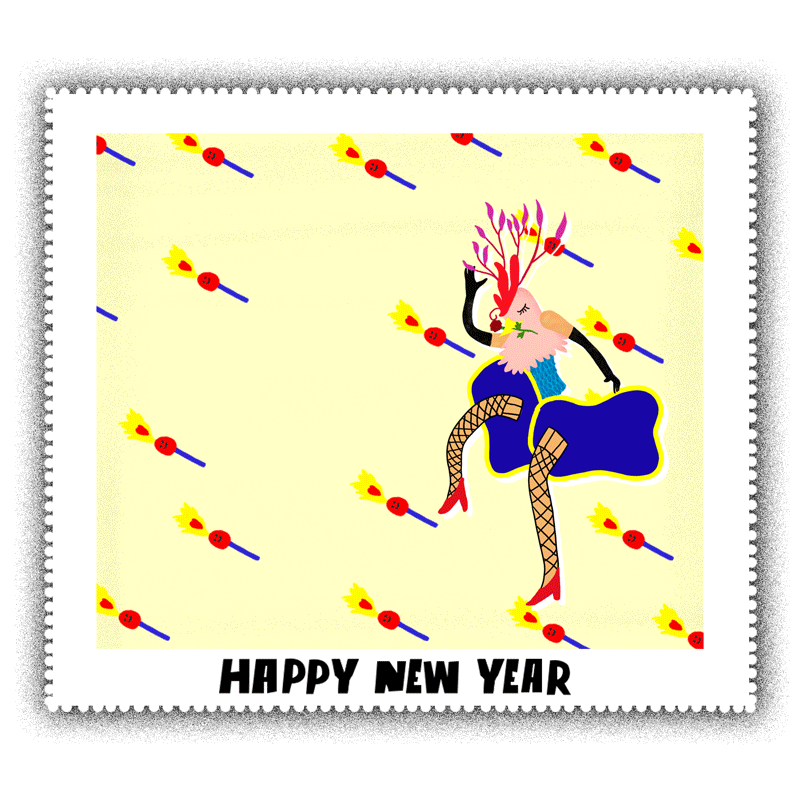 新年GIF之“鸡祥如意”（图ZNjkyNzEwOTY=） - 动画片 - 站酷设计师阿拉丁视觉原创素材 - 站酷ZCOOL