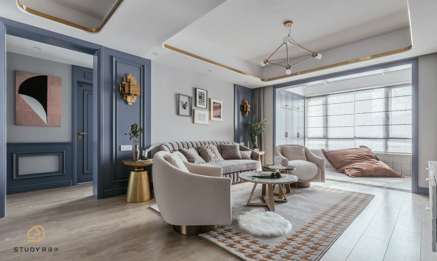 承德装修公司承德盘古装饰美式风格效果图