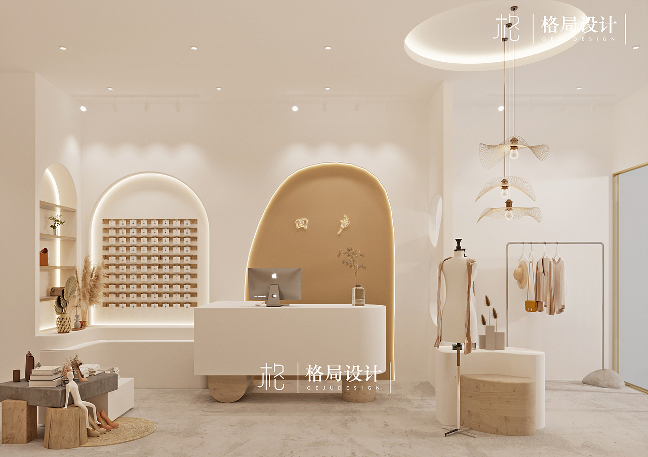 服装店（图ZMjY3NTgyMjQ4） - 商业空间设计 - 站酷设计师格局设计原创素材 - 站酷ZCOOL