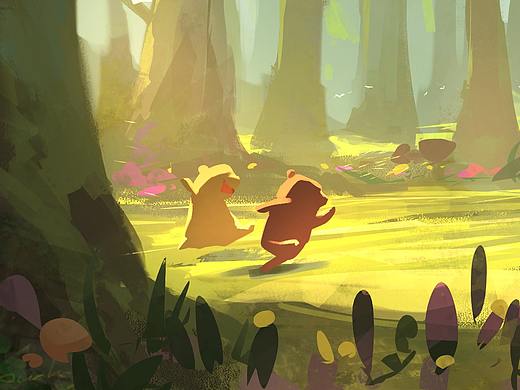 Runing afternoon（个人主页-ZMzQzMTQzNDQ=） - 商业插画 - 站酷设计师梁智傑原创素材 - 站酷ZCOOL