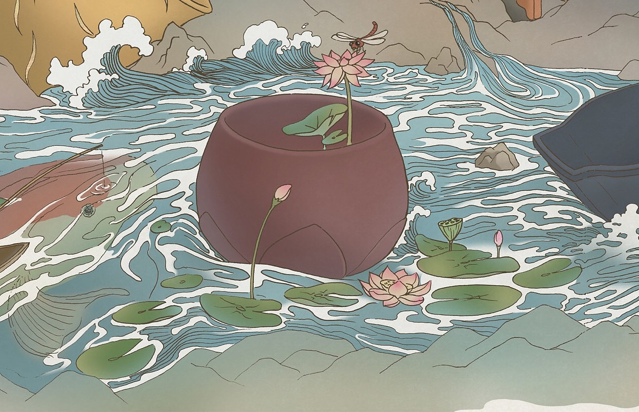 江南 · 忆 × 小爺XIAOYE（图ZMjA4ODU1MTQw） - 商业插画 - 站酷设计师小爺XIAOYE原创素材 - 站酷ZCOOL