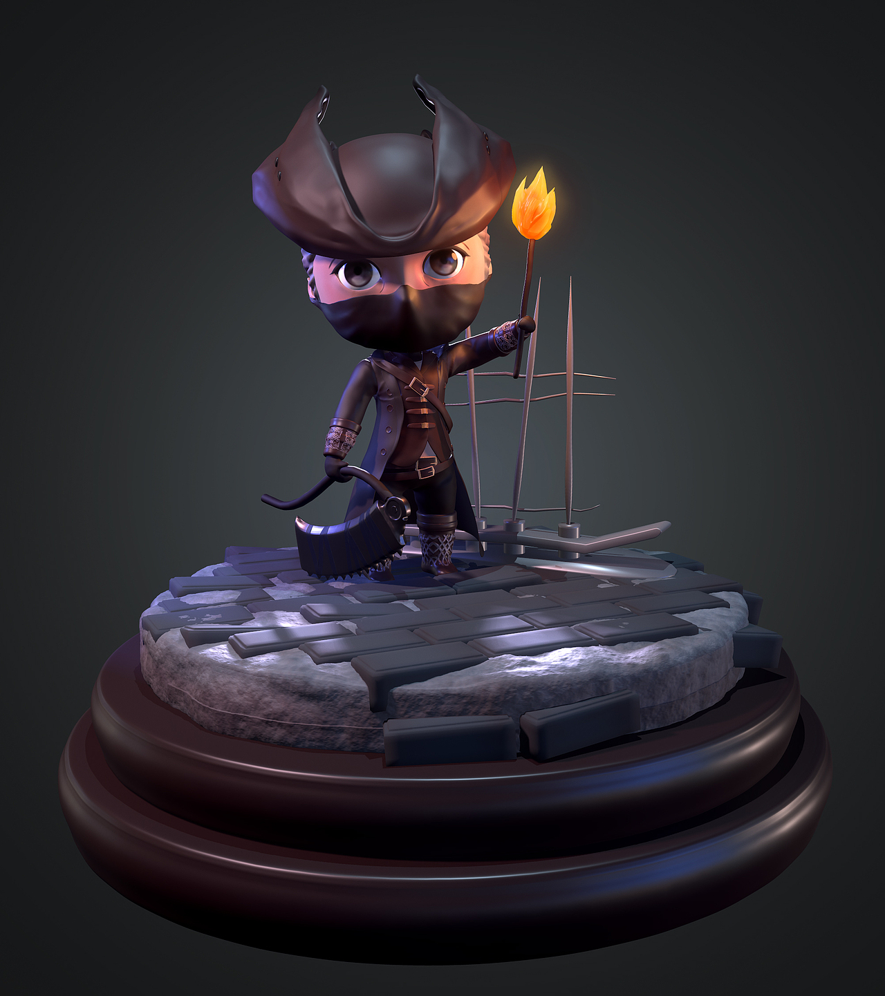 游戏3D角色建模学员作品展示（图ZMjM0MTE3OTY0） - 人物/生物 - 站酷设计师CGRICE原创素材 - 站酷ZCOOL