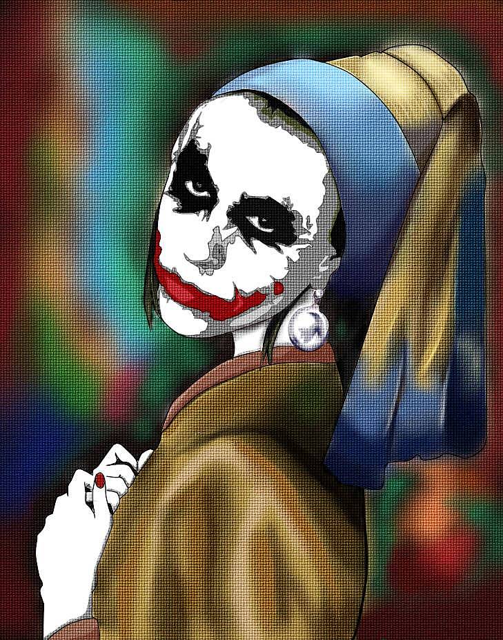 名画漫改（图ZMjM1ODAxMTY0） - 单幅漫画 - 站酷设计师盘锦燕双鹰原创素材 - 站酷ZCOOL