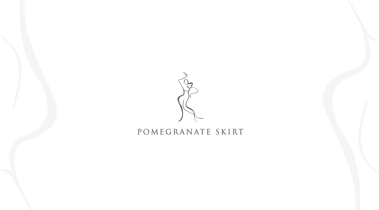石榴裙服装品牌LOGO设计 POMEGRANATE SKIRT