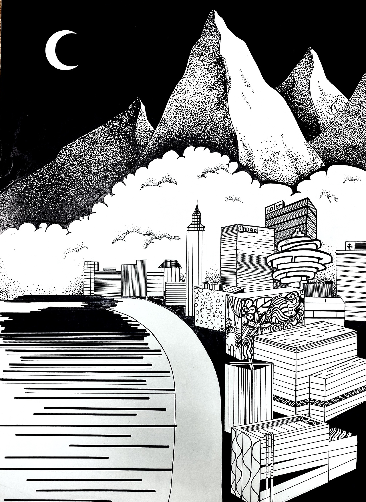 设计学类19-6班 平面构成设计综合作业