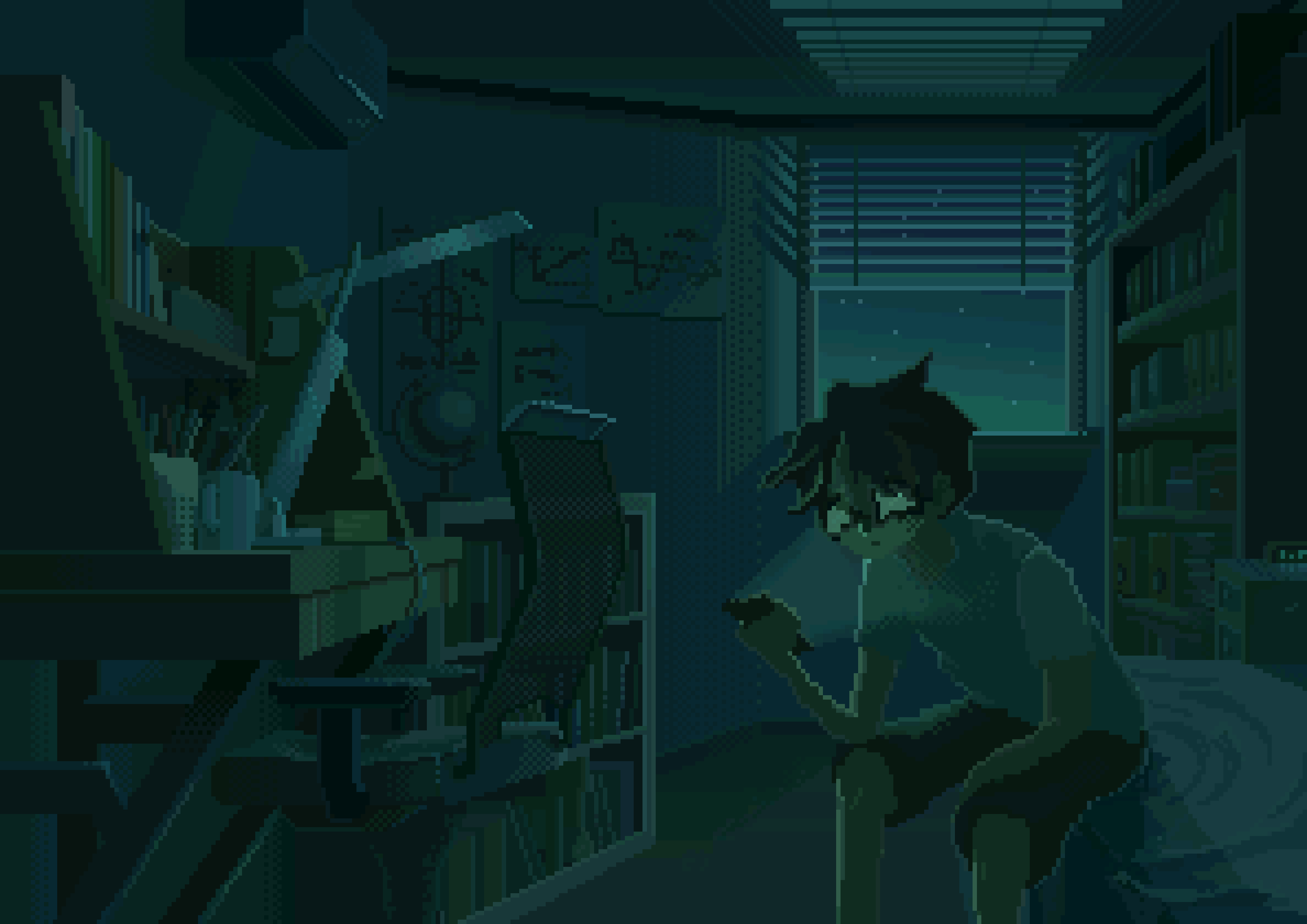 【像素】不会画画 好好学习天天向上（图ZMjkzMzUwODA4） - 像素画 - 站酷设计师ZHIZHIYEE原创素材 - 站酷ZCOOL