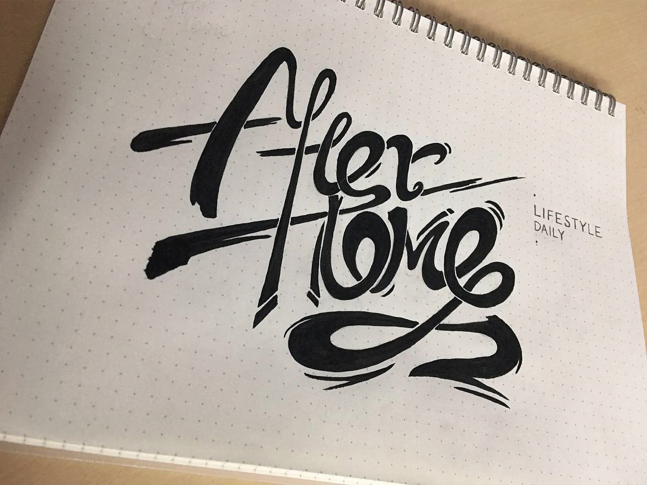 AFTER HOME（图ZNjg5MjczNjA=） - 字体/字形 - 站酷设计师王氏特洛夫斯强原创素材 - 站酷ZCOOL