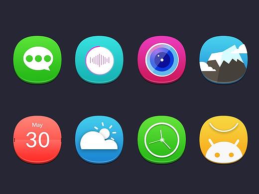 icon练习（个人主页-ZNDQxOTk4MjQ=） - 图标 - 站酷设计师W_五文钱原创素材 - 站酷ZCOOL