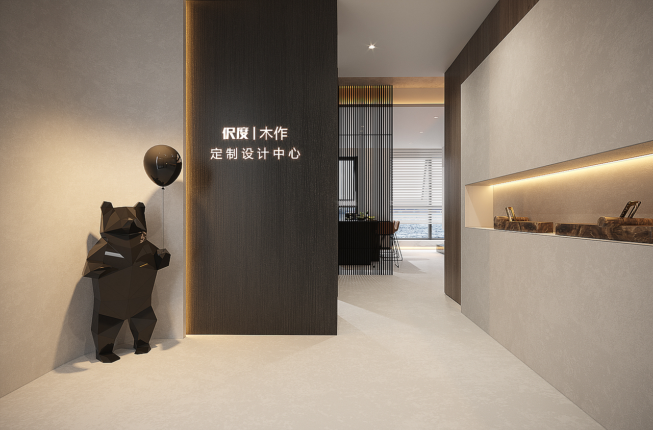 尺度全屋定制展厅设计效果表现