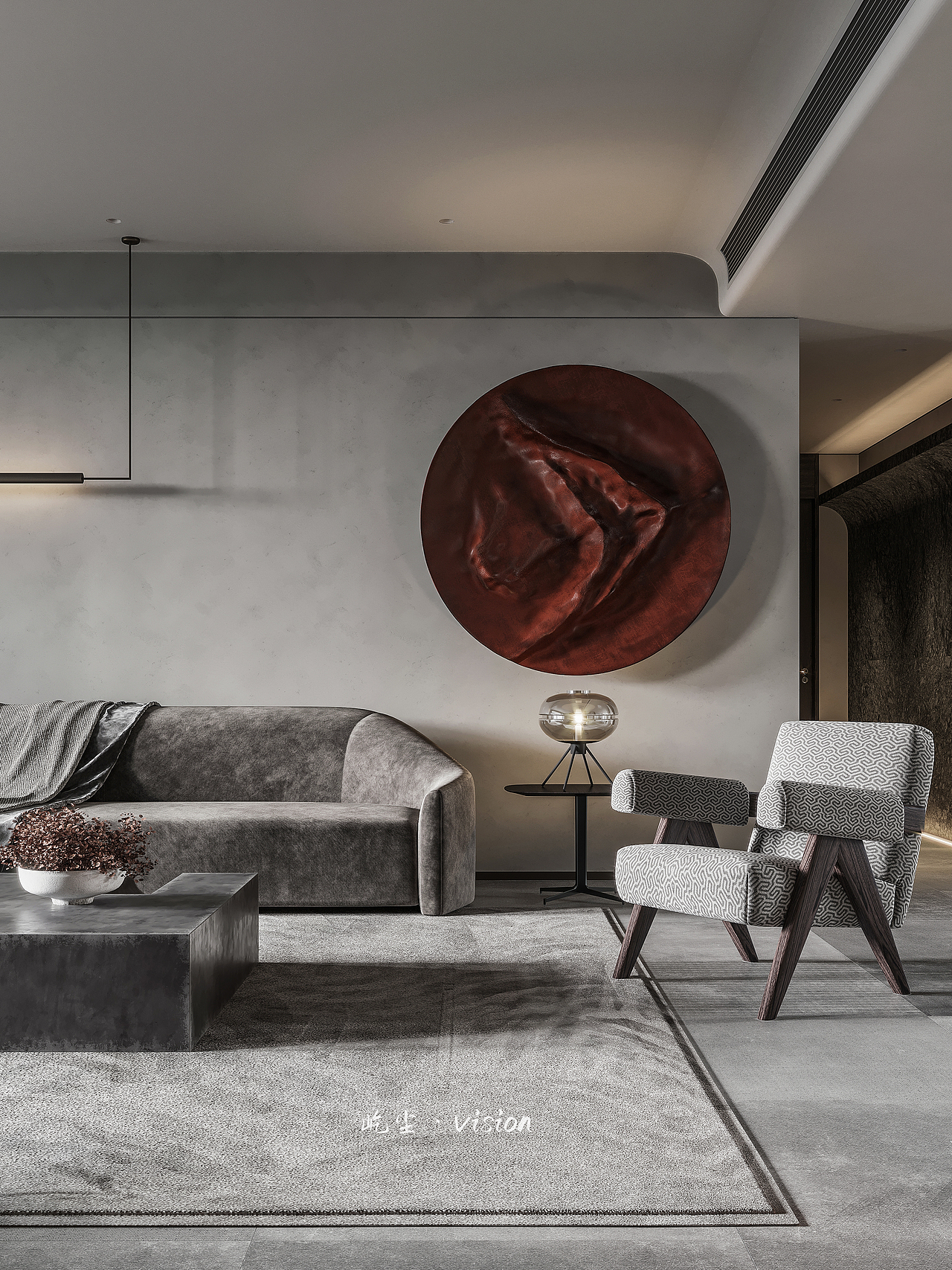 屹尘丨现代与中式交融