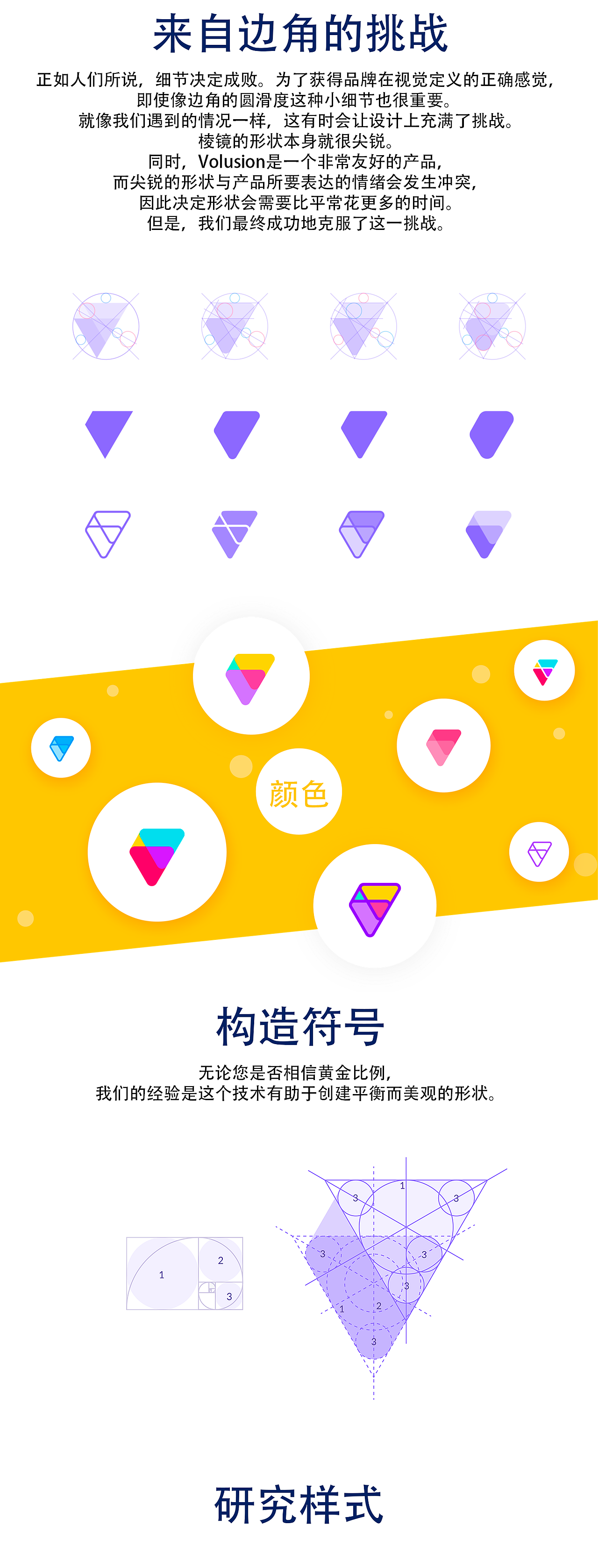 Volusion品牌識別設計