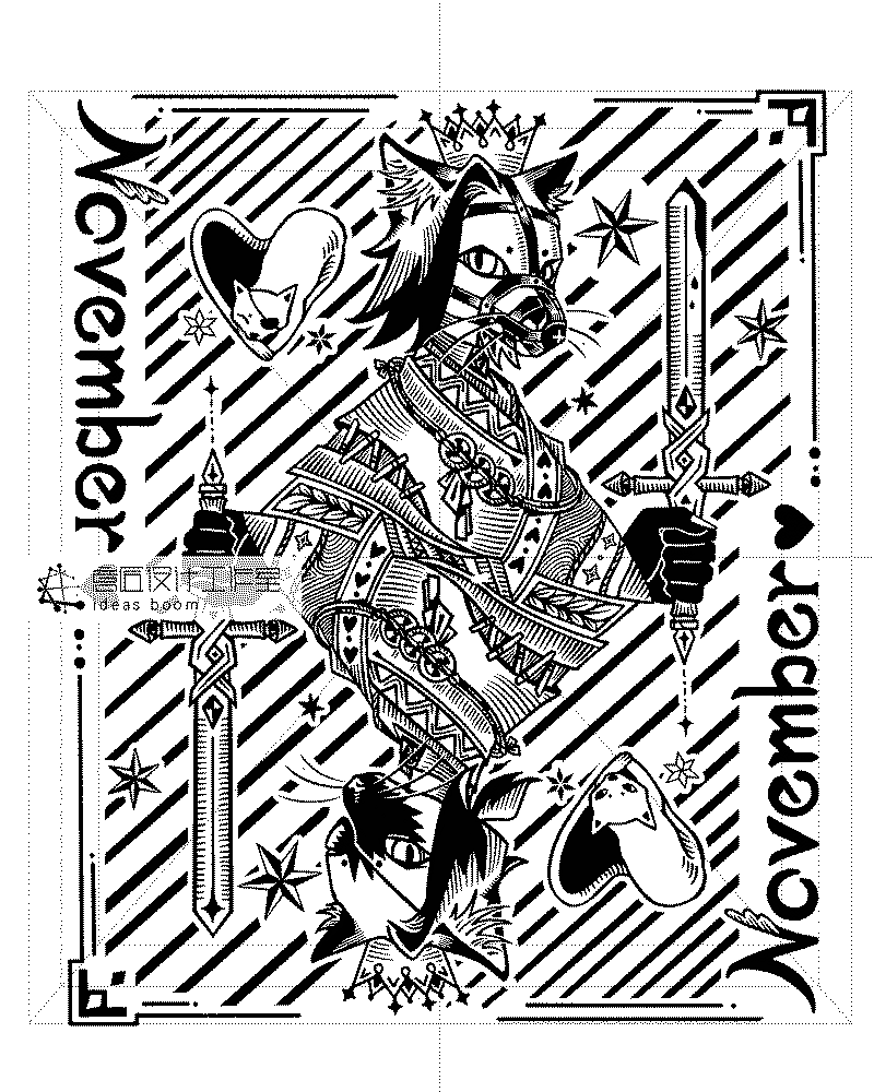 猫先生商业插画设计（图ZMTg2NzcxODA0） - 商业插画 - 站酷设计师意匠工作室原创素材 - 站酷ZCOOL