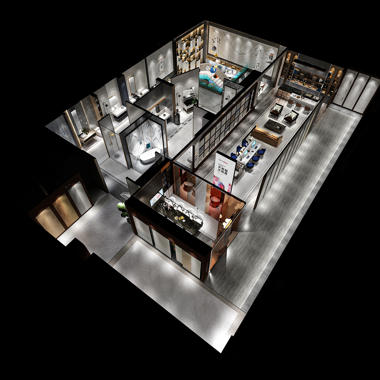 金牌亚洲昆明展厅