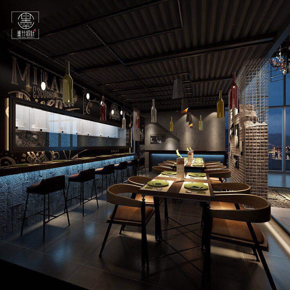 烧烤吧设计ydy烧烤吧设计烤肉店设计公司