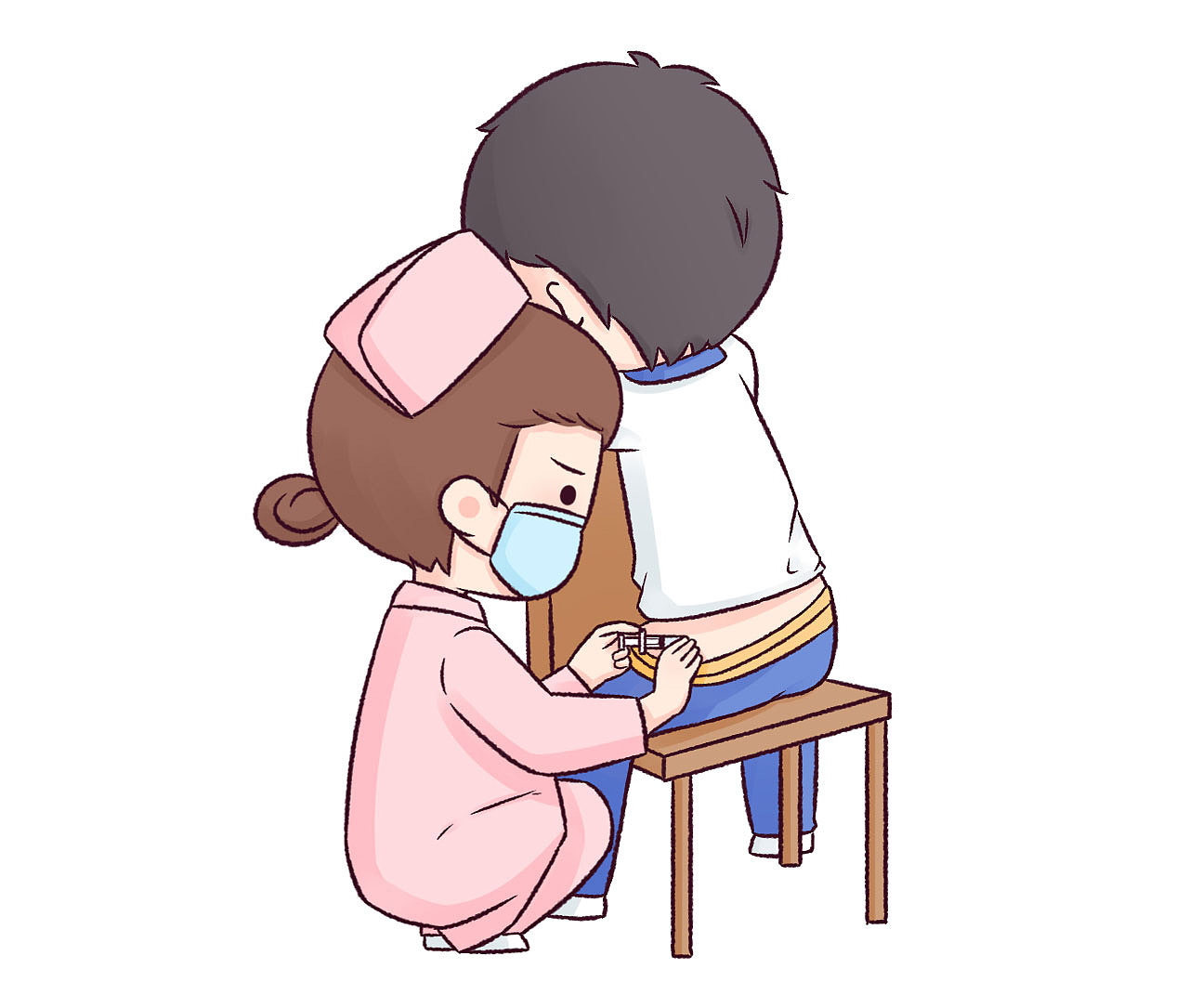 打针