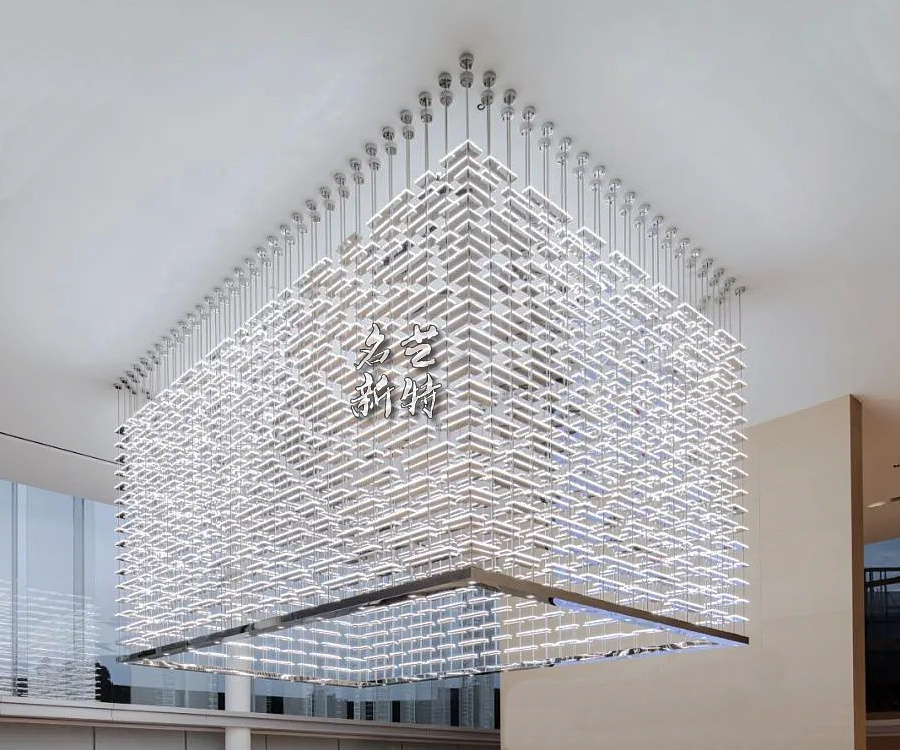 创意矩阵吊灯定制