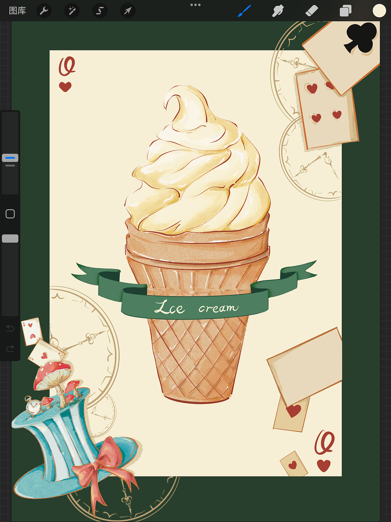 菜单插画设计（图ZMzczNDMxNjcy） - 商业插画 - 站酷设计师栗饼Cherrne原创素材 - 站酷ZCOOL