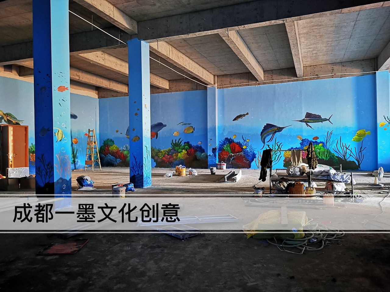 社区墙绘，社区文化墙