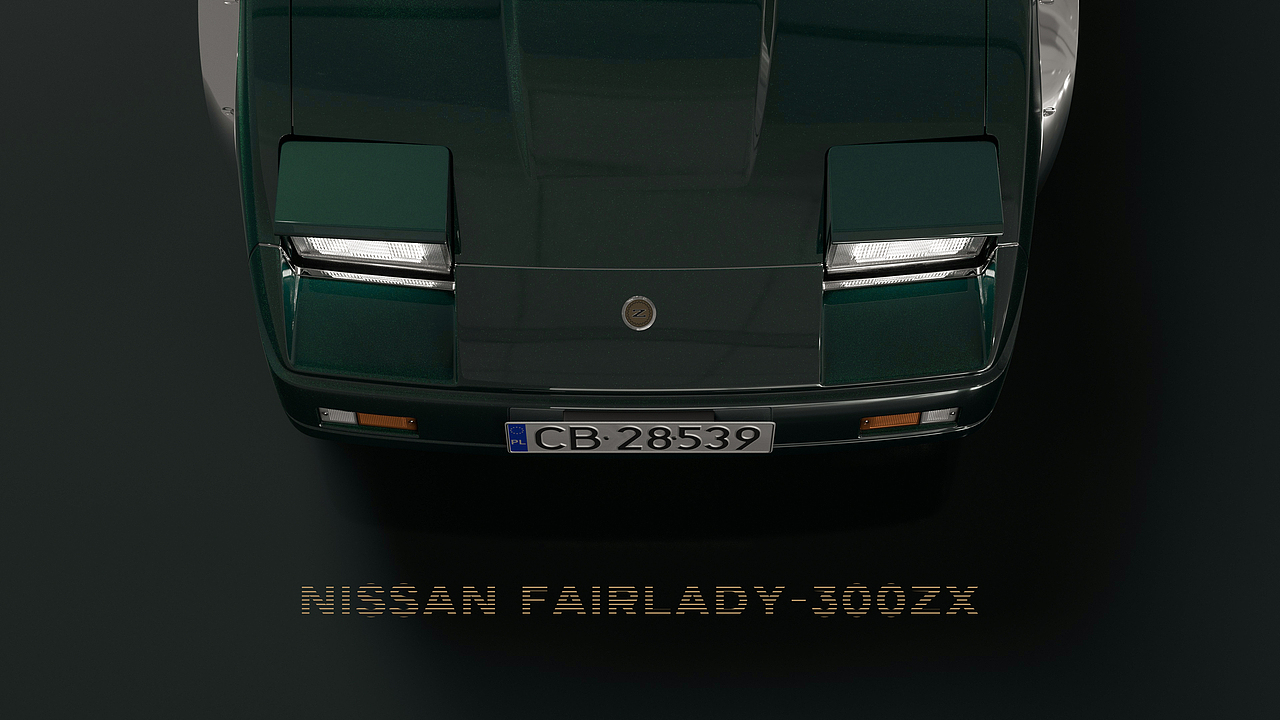 Nissan Fairlady-300ZX（图ZMjM0NzQyMzQ4） - 机械/交通 - 站酷设计师甄北七原创素材 - 站酷ZCOOL