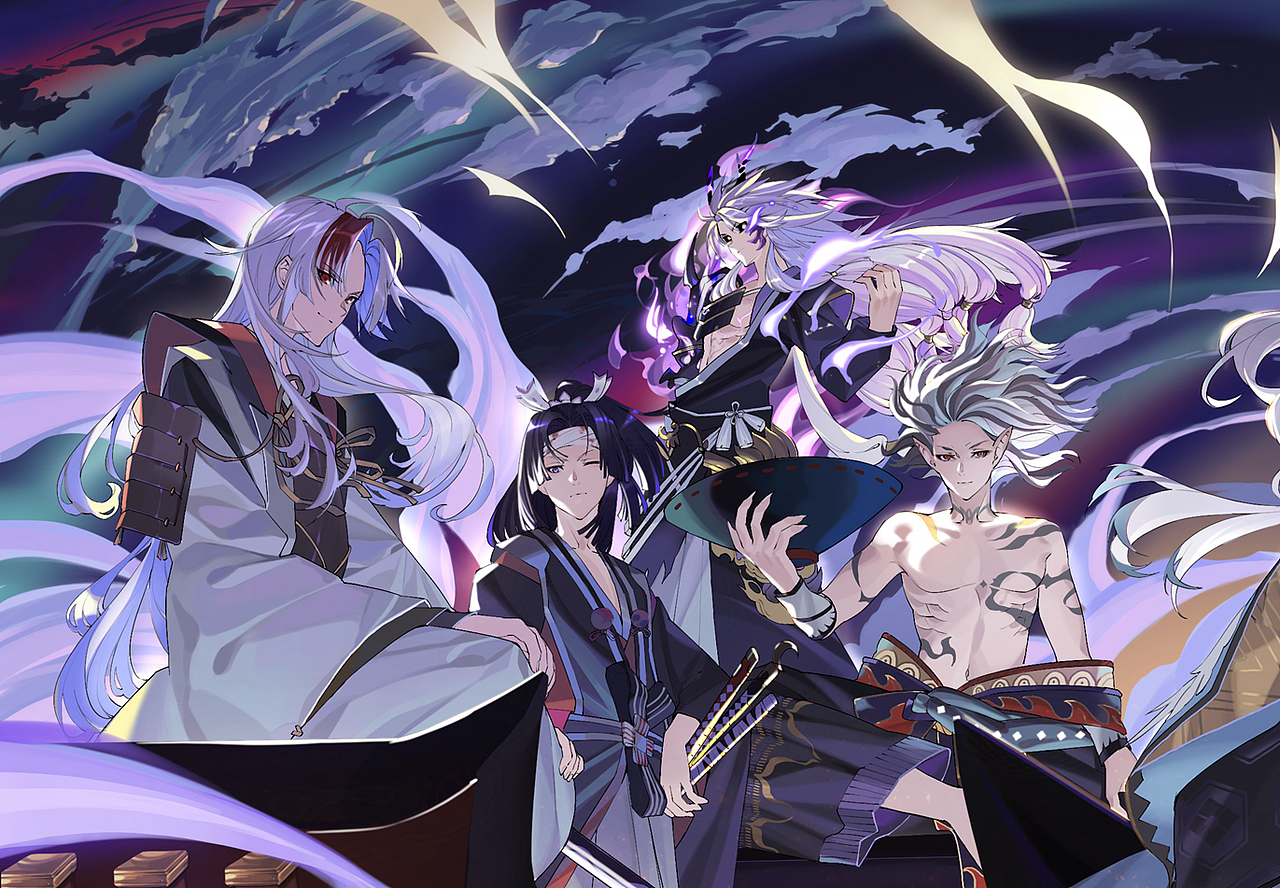 阴阳师商业画 鬼王