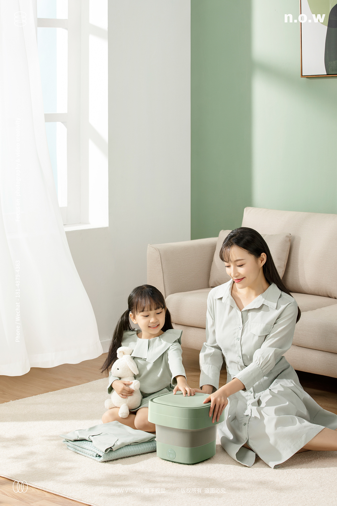 家电摄影 | 善思折叠洗衣机 X 当下视觉