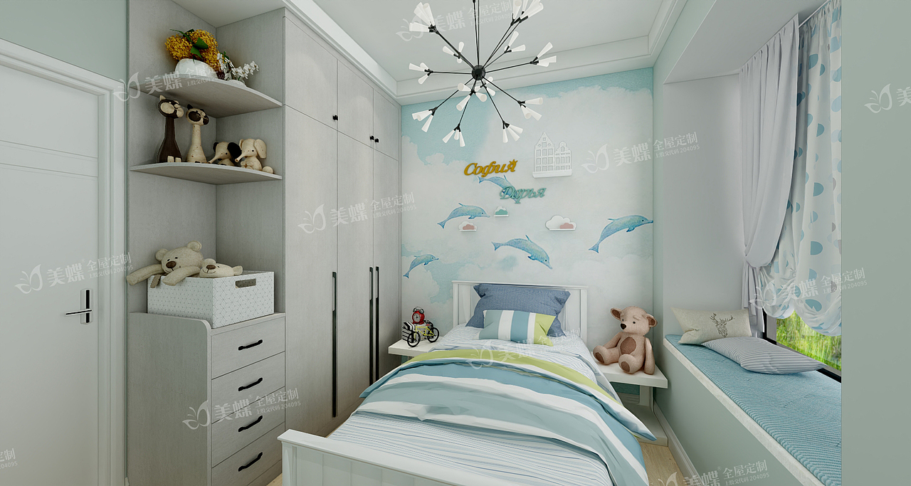 以现代简约风,享受格调生活|美蝶全屋定制案例赏析