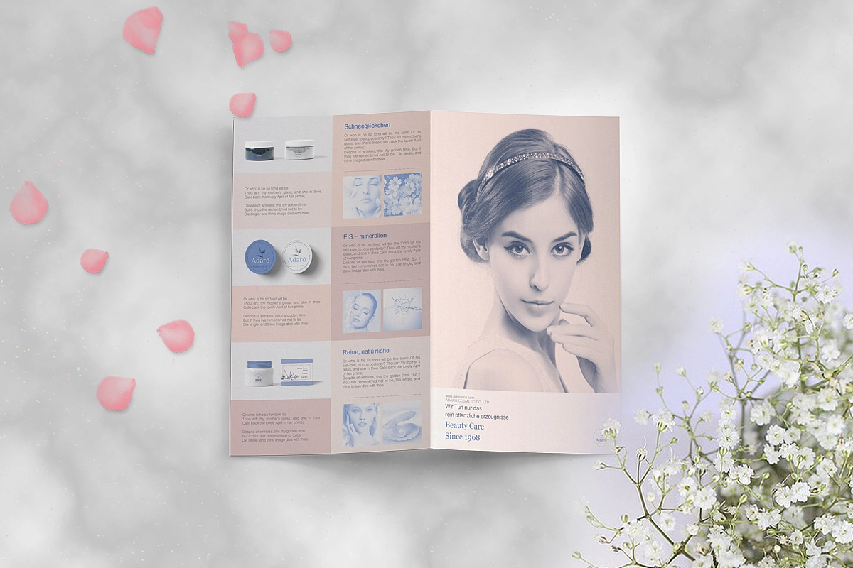 两个品牌Logo设计-玻璃/化妆品