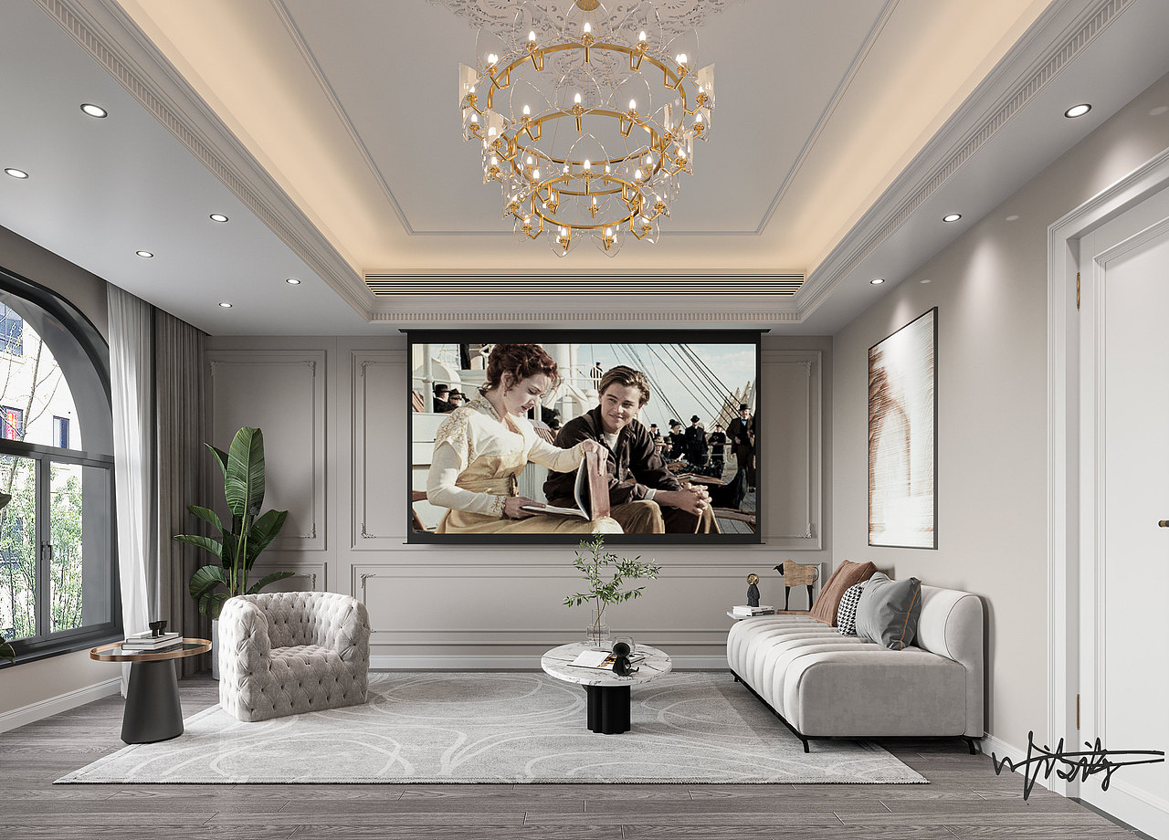 现代轻奢别墅|这样才叫低调奢华有内涵！（图ZMjc4Mzc1NTQw） - 家装设计 - 站酷设计师诗诗小仙女原创素材 - 站酷ZCOOL