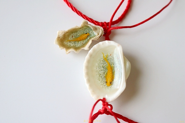 海蛎子小鱼吊坠 - 原创作品 - 站酷(zcool)